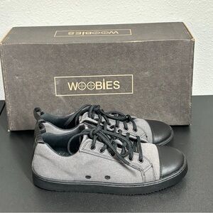Woobies Tactical Mod-1 Cemento Gray Black Canvas Shoes M/5M W/6.5M Unisex
